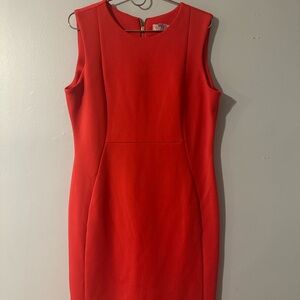 Calvin Klein coral dress size 12